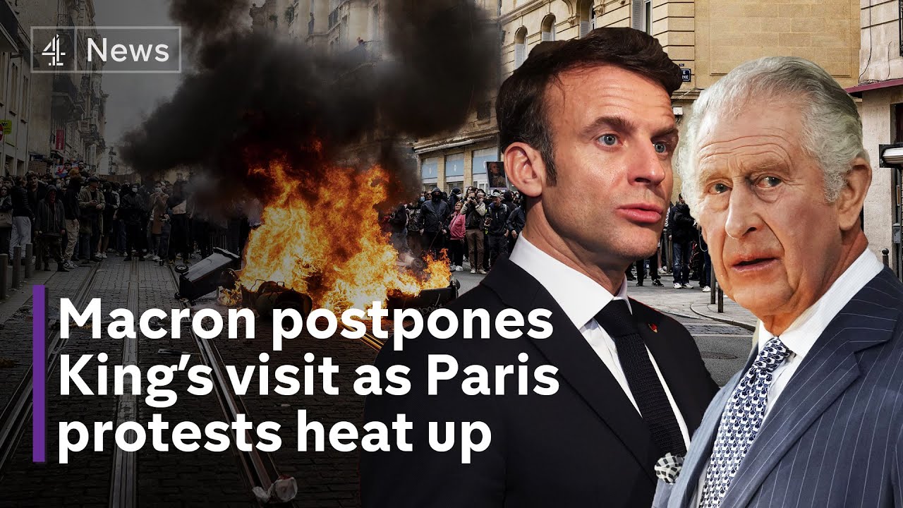 France pension protests: King Charles’s state visit postponed amid unrest