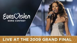 Jade Ewen - It's My Time (United Kingdom) Live 2009 Eurovision Song Contest