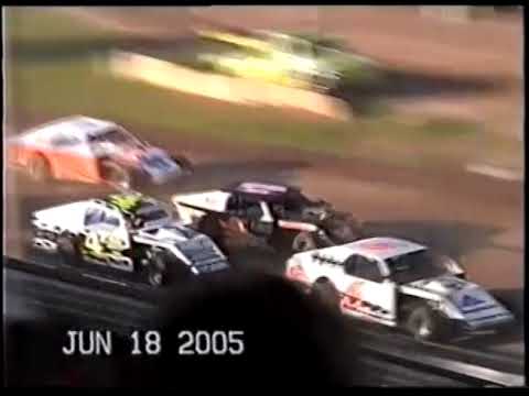6/18/2005 Shawano Speedway Races - dirt track racing video image