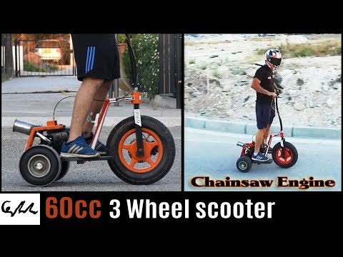 Chainsaw engine 3 wheel scooter - UCkhZ3X6pVbrEs_VzIPfwWgQ