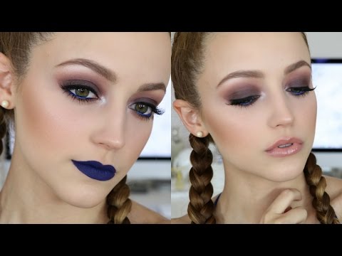 Pop of BLUE | Makeup Tutorial + 2 Lip Options! - UC8v4vz_n2rys6Yxpj8LuOBA