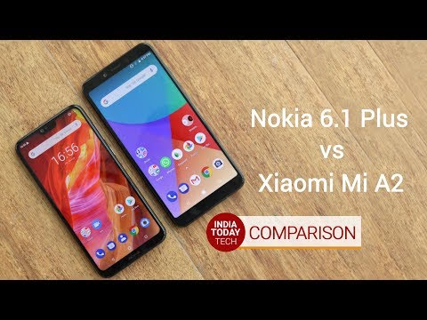 WATCH | NOKIA 6.1 Plus vs XIAOMI Mi A2 Phones Comparison #Gadget #India #Review