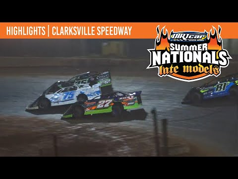 DIRTcar Summer Nationals Late Models | Clarksville Speedway | June 29, 2025 | HIGHLIGHTS - dirt track racing video image