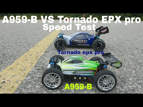 A959-B VS Tornado epx pro speed test. Brushed VS Brushless - UCAb65iSPBDpsO04dgbE-UxA