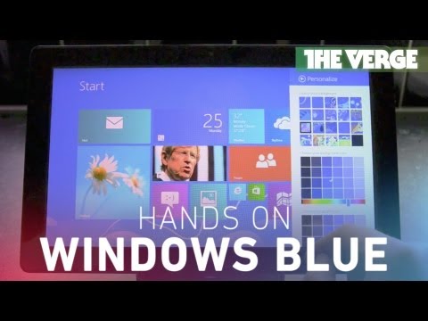 Windows Blue hands-on preview - UCddiUEpeqJcYeBxX1IVBKvQ