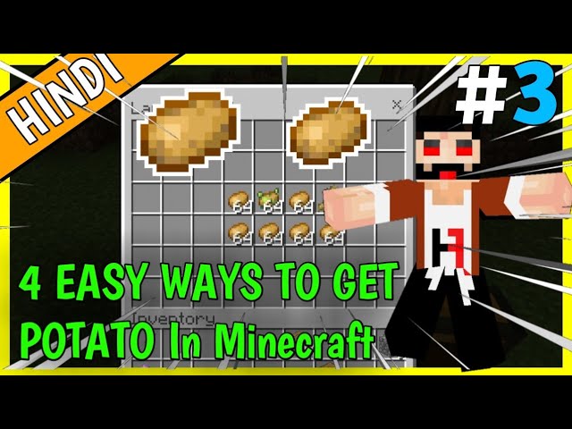 How To Get Potatoes In Minecraft (Minecraft Potato Farm)