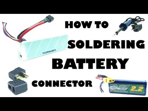 How to - Soldering battery connector - eluminerRC - UC2HWAhBEE_PcbIiXgauGJYw