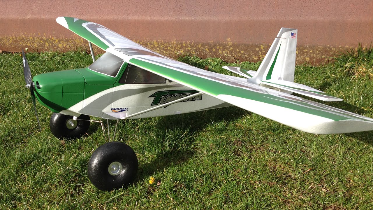 Bill's Third Flight & Landing Gear Test - HobbyKing Durafly Tundra ...