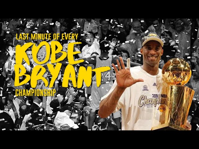 How Many NBA Titles Has Kobe Bryant Won?