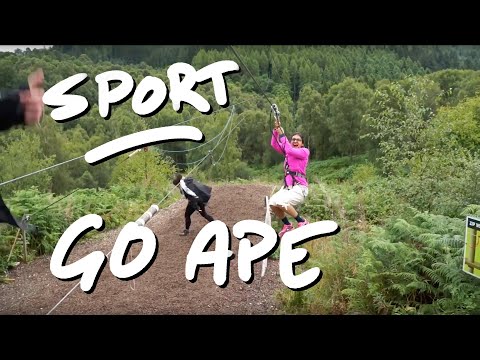 Go Ape Aberfoyle Scotland - Zip Line fun - UC8SRb1OrmX2xhb6eEBASHjg