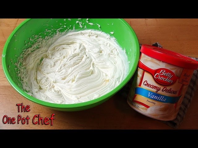 How To Make Store-Bought Frosting Fluffy - To Get Ideas