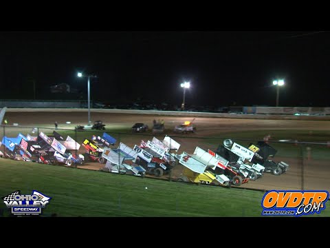 Ohio Valley Speedway OVSCA, Late Model &amp; Modified Features 4-19-2024 - dirt track racing video image