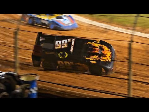 Baypark Speedway - South Pacific Supersaloon Champs - 4/11/23 - dirt track racing video image