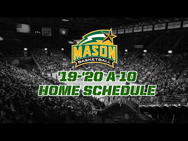 The Mason Basketball Schedule is Here!