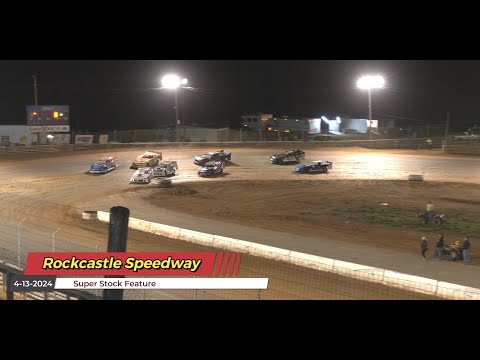 Rockcastle Speedway - Super Stock Feature - 4/23/2023 - dirt track racing video image