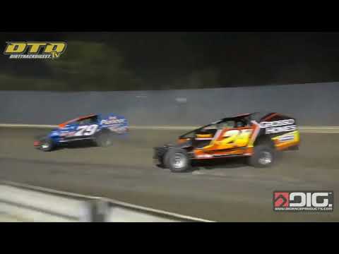 New Egypt Speedway | Modified Feature Highlights | 7/13/24 - dirt track racing video image