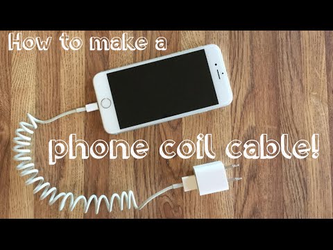 How To Make A Phone Coil Cable! DIY - UCTs-d2DgyuJVRICivxe2Ktg