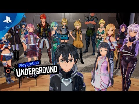 Sword Art Online: Fatal Bullet - PS4 Gameplay | PlayStation Underground - UC-2Y8dQb0S6DtpxNgAKoJKA