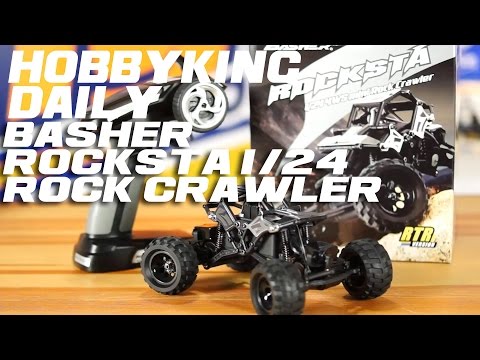 Basher 1/24 RockSta Mini Rock Crawler - HobbyKing Daily - UCkNMDHVq-_6aJEh2uRBbRmw