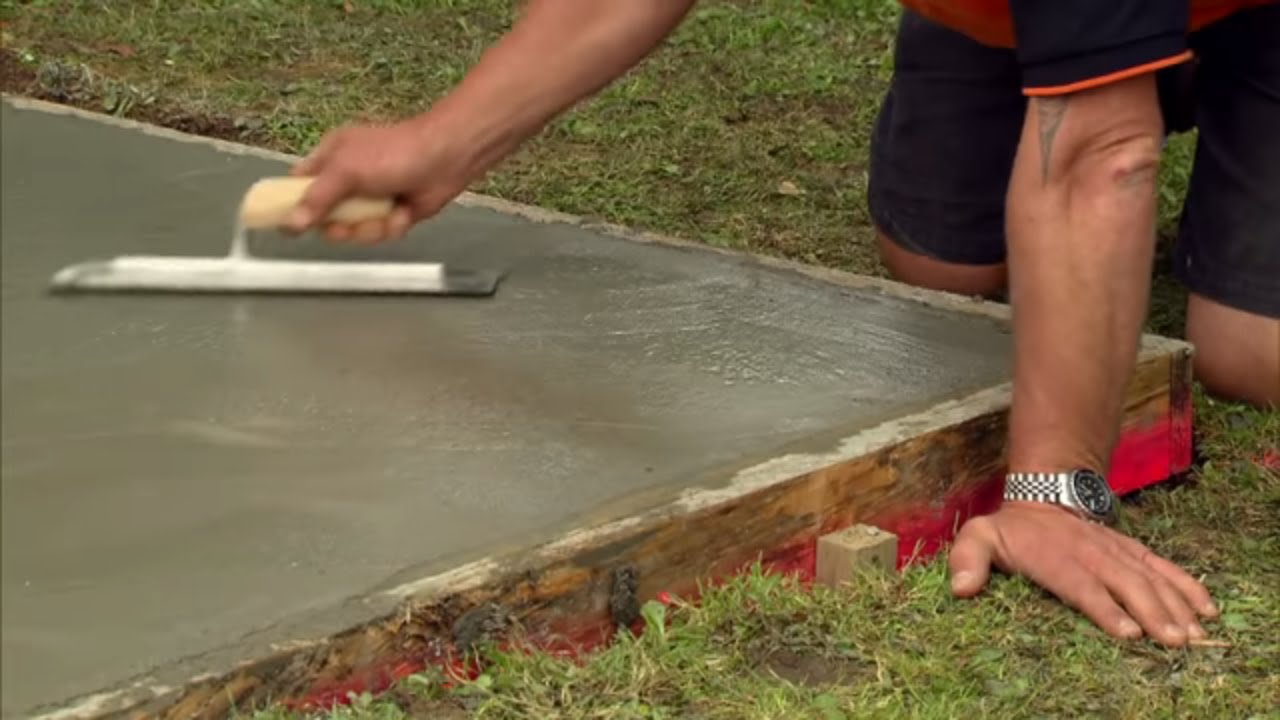 How to Lay a Concrete Pad Mitre 10 Easy As AudioMania.lt