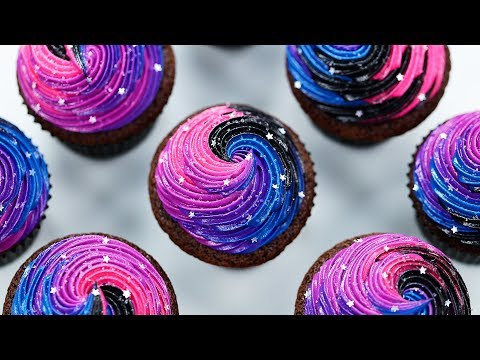 HOW TO MAKE GALAXY CUPCAKES - NERDY NUMMIES - UCjwmbv6NE4mOh8Z8VhPUx1Q