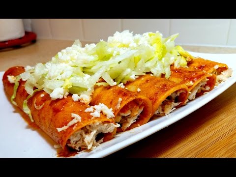 Simple Chicken Enchiladas- Enchilada Sauce Recipe - UCehYu6vFoOvu1MVPW24pUbQ