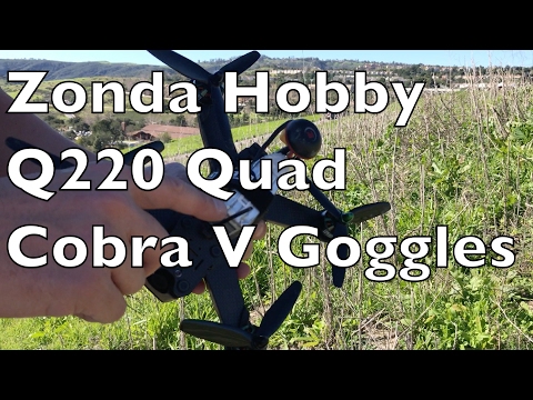 Zonda Hobby Q220 Maiden W Cobra V FPV Goggles - UCTa02ZJeR5PwNZK5Ls3EQGQ