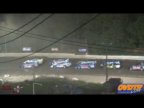 Hilltop Speedway Late Model, Modified, Mod-Lite, Sport Mod, 270 &amp; 4 Cylinder Features 7-11-2025 - dirt track racing video image