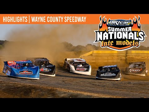 DIRTcar Summer Nationals Late Models | Wayne County Speedway | July 13, 2025 | HIGHLIGHTS - dirt track racing video image