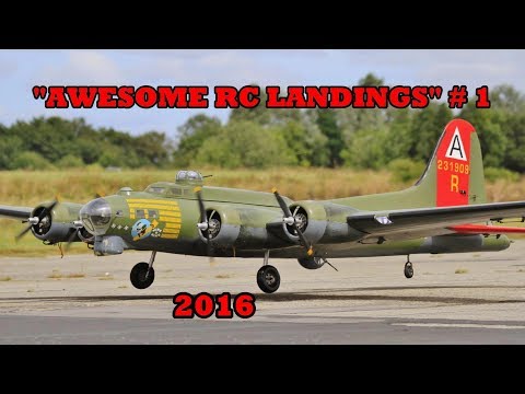 "AWESOME RC LANDINGS" - WW2 BOMBERS & TRANSPORT ETC # 1 - 2016 - UCMQ5IpqQ9PoRKKJI2HkUxEw