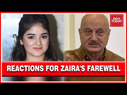 Video - Bollywood Controversy - Reactions Pour In After ZAIRA WASIM Decides To Say GOODBYE To Bollywood #India