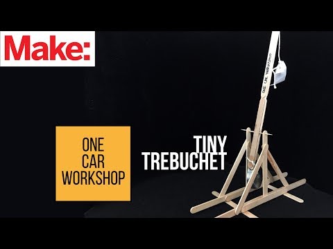 Build a Tiny Trebuchet with One Car Workshop - UChtY6O8Ahw2cz05PS2GhUbg