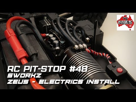 RC PitStop 48 - SWorkz Zeus MT - Electrics install - UCOfR0NE5V7IHhMABstt11kA