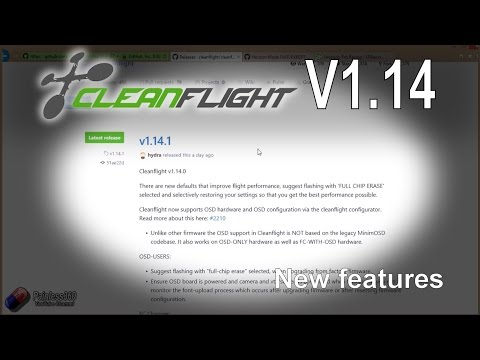 RC Quick Tips: Cleanflight V1.14 Overview - UCp1vASX-fg959vRc1xowqpw