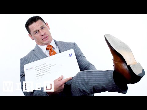 John Cena Answers the Web's Most Searched Questions | WIRED - UCftwRNsjfRo08xYE31tkiyw