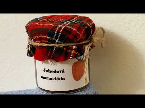Domácí jahodová marmeláda