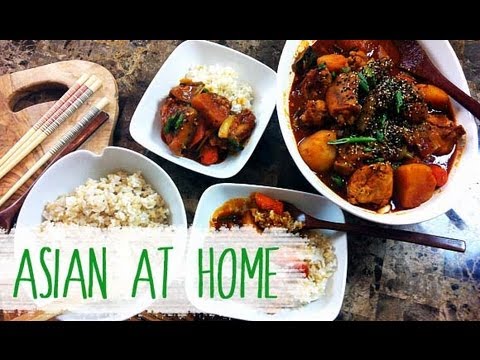 Chicken Recipe : Dakbokeumtang (Korean Spicy Chicken Stew) : Korean Food : Asian at Home - UCIvA9ZGeoR6CH2e0DZtvxzw