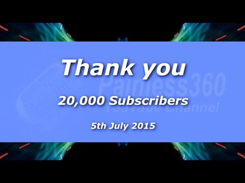 20,000+ Subscribers - Thank you! (Again!) - UCp1vASX-fg959vRc1xowqpw