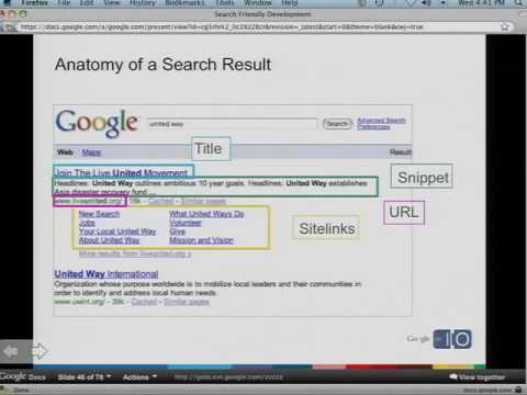 Google I/O 2009 - Search Friendly Development - UC_x5XG1OV2P6uZZ5FSM9Ttw