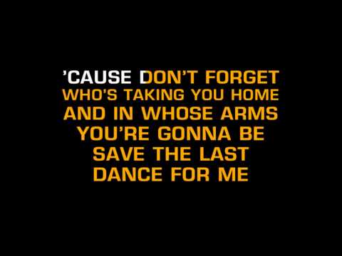 Michael Buble - Save The Last Dance For Me (Karaoke) - UCQHthJbbEt6osR39NsST13g