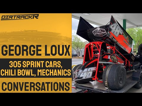 George Loux on 305 sprint cars, the Chili Bowl, World of Outlaws/High Limit, sprint car mechanics - dirt track racing video image