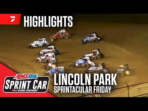 𝑯𝑰𝑮𝑯𝑳𝑰𝑮𝑯𝑻𝑺: USAC AMSOIL National Sprint Cars | Lincoln Park Speedway | Sprintacular | July 5, 2024 - dirt track racing video image