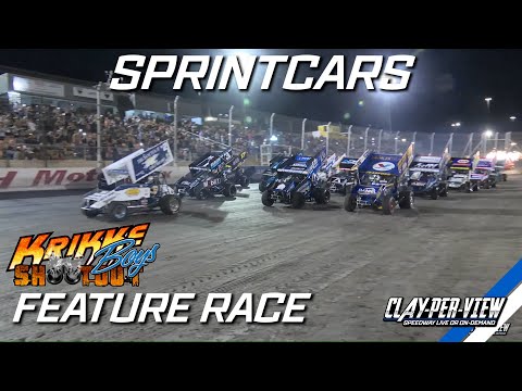 Sprintcars | Krikke Boys Shootout - Perth Motorplex - 17th Feb 2024 | Clay-Per-View - dirt track racing video image