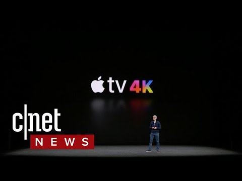 Apple TV 4K with HDR video support revealed at Apple event (CNET News) - UCOmcA3f_RrH6b9NmcNa4tdg