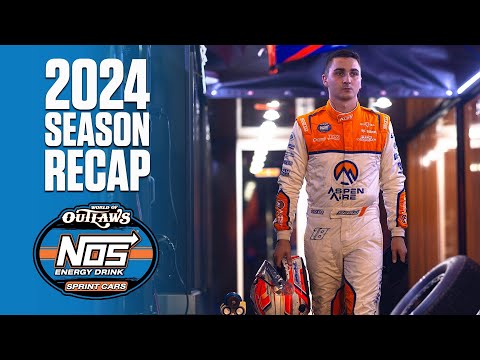 Gio Scelzi | 2024 World of Outlaws NOS Energy Drink Sprint Car Season Recap - dirt track racing video image