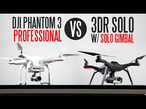 DJI Phantom 3 Professional vs 3DR Solo With Solo Gimbal - Ultimate Drone Comparison - UCvIbgcm10GqMdwKho8C1Zmw
