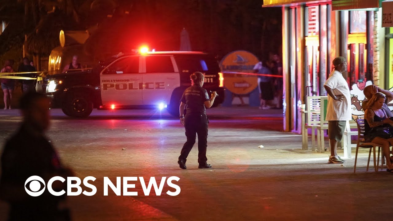 9 wounded in mass shooting near Hollywood, Florida, beach