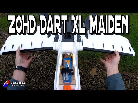 ZOHD Dart XL Maiden and Trimming Flight - UCp1vASX-fg959vRc1xowqpw