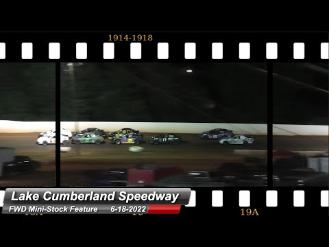 Lake Cumberland Speedway - FWD 4 Cylinder feature - 6/18/2022 - dirt track racing video image