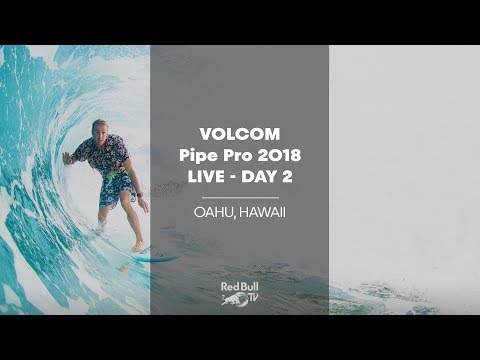 Surfing LIVE - Volcom Pipe Pro 2018 - Day 2 - UCblfuW_4rakIf2h6aqANefA